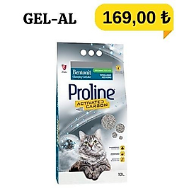Proline Aktif Karbonlu Topraklanan Kedi Kumu (10 L) 8698995031202