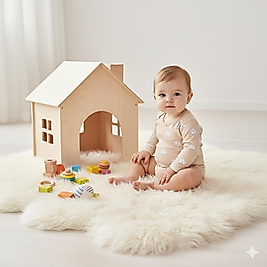 KAHVERENGİ KAMLUMBAĞA DESENLİ UZUN KOLLU ZIBIN