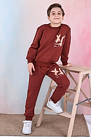 JOYWOY İKLİ ERKEK MEVSİMLİK  BASKILI TAKIM