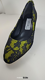 Saten kumaş dantel detaylı abiye