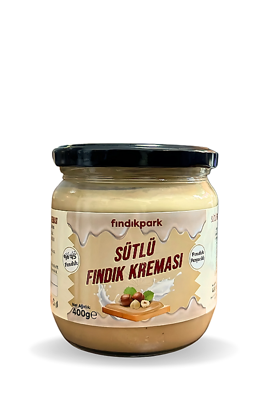 FındıkPark Sütlü Fındık Kreması %45 Fındık 400 Gr