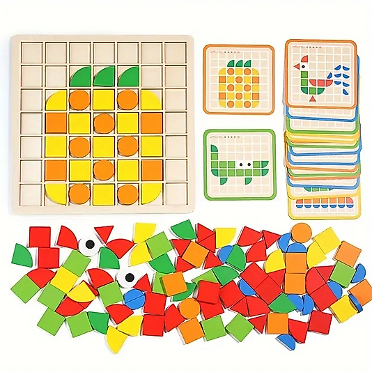 Montessori Mozaik Puzzle