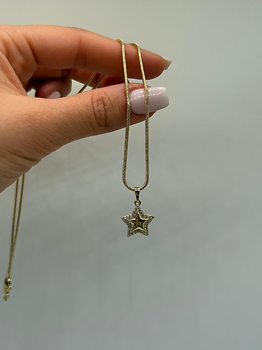 Xuping 14K Altın Kaplama Kolye