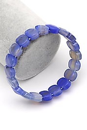 Akik Doğal Taş Bileklik  10 x 14 Roleks Bileklik