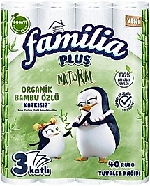 FAMİLİA TUVALET KAĞIDI NATURAL 40 LI