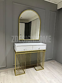 80X100 CM AYNA, 90X30X100 CM DRESUAR GOLD  Z05