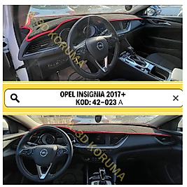 Opel İnsignia 2017+ Konsol Torpido A3D Koruma Koruyucu Kılıfı