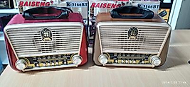 R-3166BT Bluetooth Usb-Tf Fener Özellikli Taşınabilir Radyo