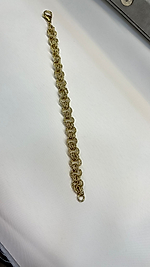 14K ALTIN KAPLAMA ÇELİK BİLEKLİK