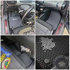 Citroen C4 Kaktüs Kasa Akıllı Premium Eva Oto Paspas (Aksesuarlar Fiyata Dahil Değildir)