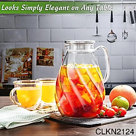 NEW LİFE METAL KAPAKLI CAM SÜRAHİ 1.6 lt