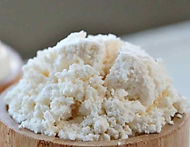 Meşhur tam yağlı kuru çökelek