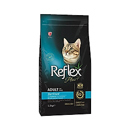 Reflex Plus Somonlu Kısırlaştırılmış Kedi Maması (8 kg)