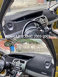 Renault Scenic 2 2003 - 2009 Konsol Torpido 3D Koruma