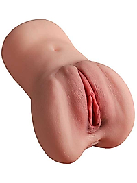 BDR-CAMS022 Anal ve Vajinal Çift Girişli Gerçekçi Mastürbatör