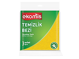 EKOMİS TEMİZLİK BEZİ 3'LÜ