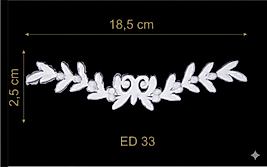 ED-33 Dekoratif Esnek Aplik (2'li)