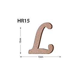 MASAÜSTÜ L HARF HR-15