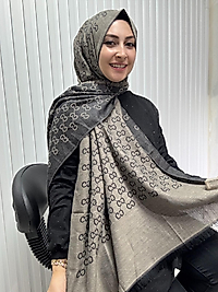 G Desen Yün Pamuk Şal