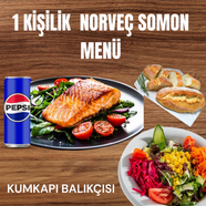 NORVEÇ SOMON MENÜ 1 KİŞİLİK