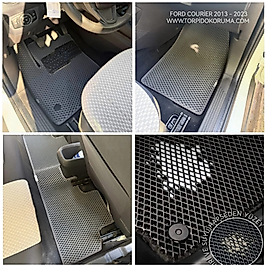 Ford Courier 2013 - 2020 Kasa Akıllı Premium Eva Oto Paspas (Aksesuarlar Fiyata Dahil Değildir)