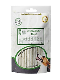 Eco Natura Pet Healty Dental Chews Beyaz Burgu Kemik 13cm 25li 150Gr