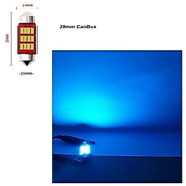 CANBUS FESTOON I SERİ 39MM SOFİT LED AMPUL BUZ MAVİ (ICE BLUE)