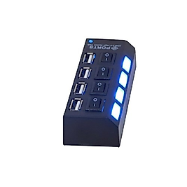 S-Link Sl-445 4 Port Usb 2.0 Siyah Usb Hub Çoklayıcı