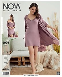 Noyalüx İkili Sabahlıklı Takım 9024