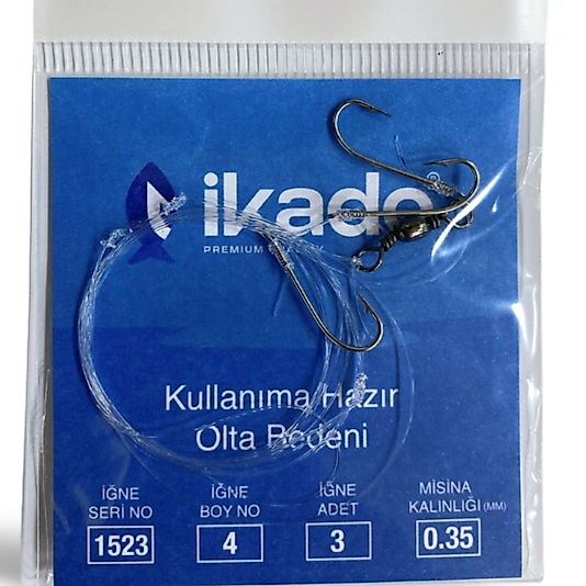 İkado 1251 No:4 Hazır 3'lü Hırsızlı Beden