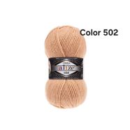 ALİZE SUPERLANA MİDİ COLOR 502-KREM KARAMEL