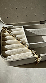 14K ALTIN KAPLAMA ÇELİK BİLEKLİK