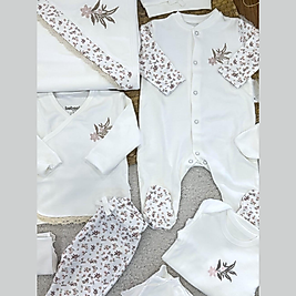 Kız Bebek 10'lu Hastane Çıkış Seti