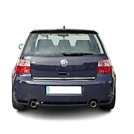 Volkswagen Golf 4 Krom Bagaj Alt Çıta 1998-2004 Arası P.Çelik