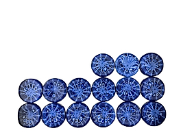 Polyester Backgammon Checkers