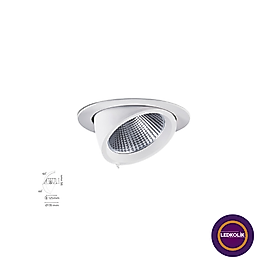 20W Sıva Altı Led Salyangoz Spot