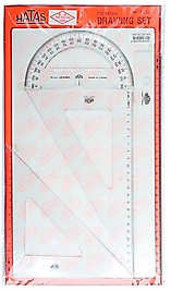 HATAS ÇİZİM TAKIMI TEKNİK OKUL 26 CM GÖNYELİ 00825