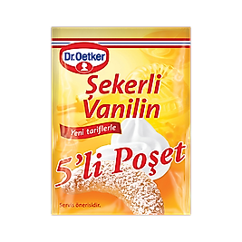Dr.Oetker Şekerli Vanilin 5'li Paket 25 G