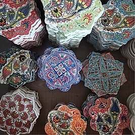 10 Adet Bardak Altlığı (özel sipariş)