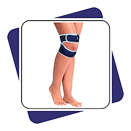 Case-HB5107 Patella Tespit Bandajlı Dizlik
