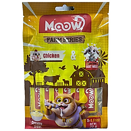 Moow Tavuklu Krema Kedi Ödül Maması 6x2 Gr