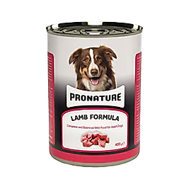 Pronature Kuzu Etli Yetişkin Köpek Konserve Maması (400 g)