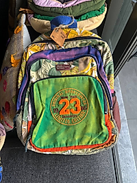 Old Cotton Cargo 5017-1 new Pathcwork Çok Bölmeli Günlük Sırt Çantası