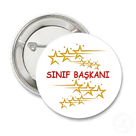 SINIF BAŞKANI ROZETİ