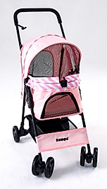 Zampa Showtime Kedi Köpek Arabası Pembe SP02XKP 42x69.5x88 Cm