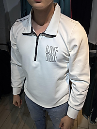ZEROWEAR - LUFİAN YARIM FERMUARLI PREMİUM KALİTE SWEAT
