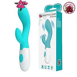 Tavşan Vibratör (Turkuaz) 30 Farklı Titreşim Moduyla Tpr (2) Motoru ile  Vajinal ve Klitoris Kullanımı için Uygundur