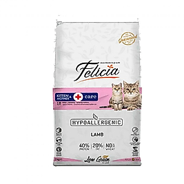 Felicia Kuzu Etli Az Tahıllı Anne ve Yavru Kedi Maması 2 Kg 8681299606689