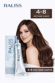 RALİSS SAÇ BOYASI 60 ML. (4-8 KESTANE KAHVE)