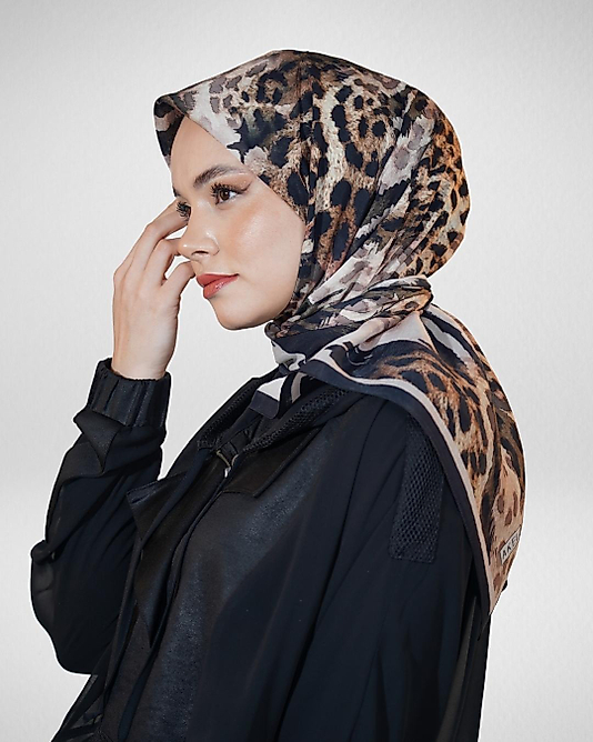 Spring Eşarp Leopar Yeni Desen-2